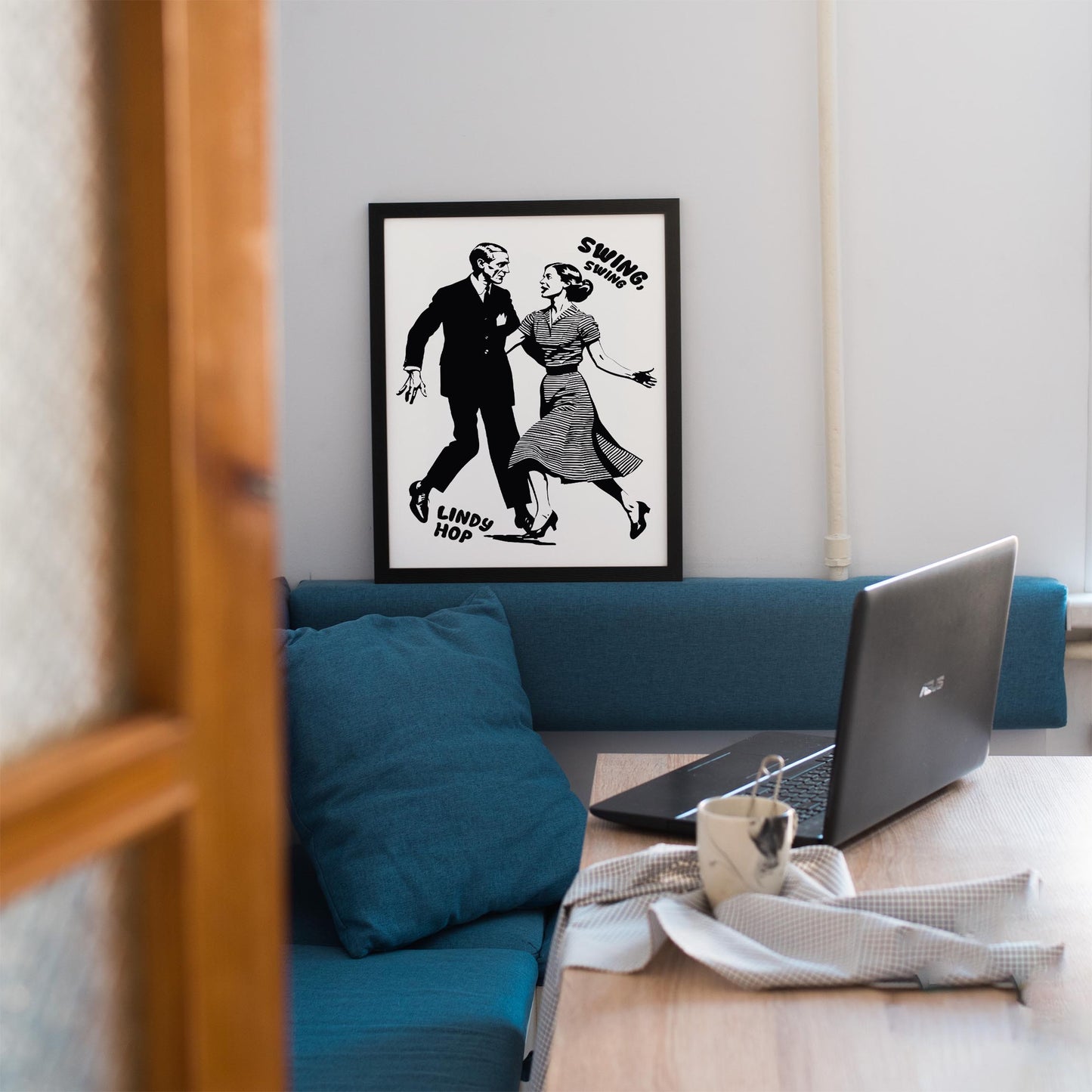 Swing Lindy Hop Wall Art