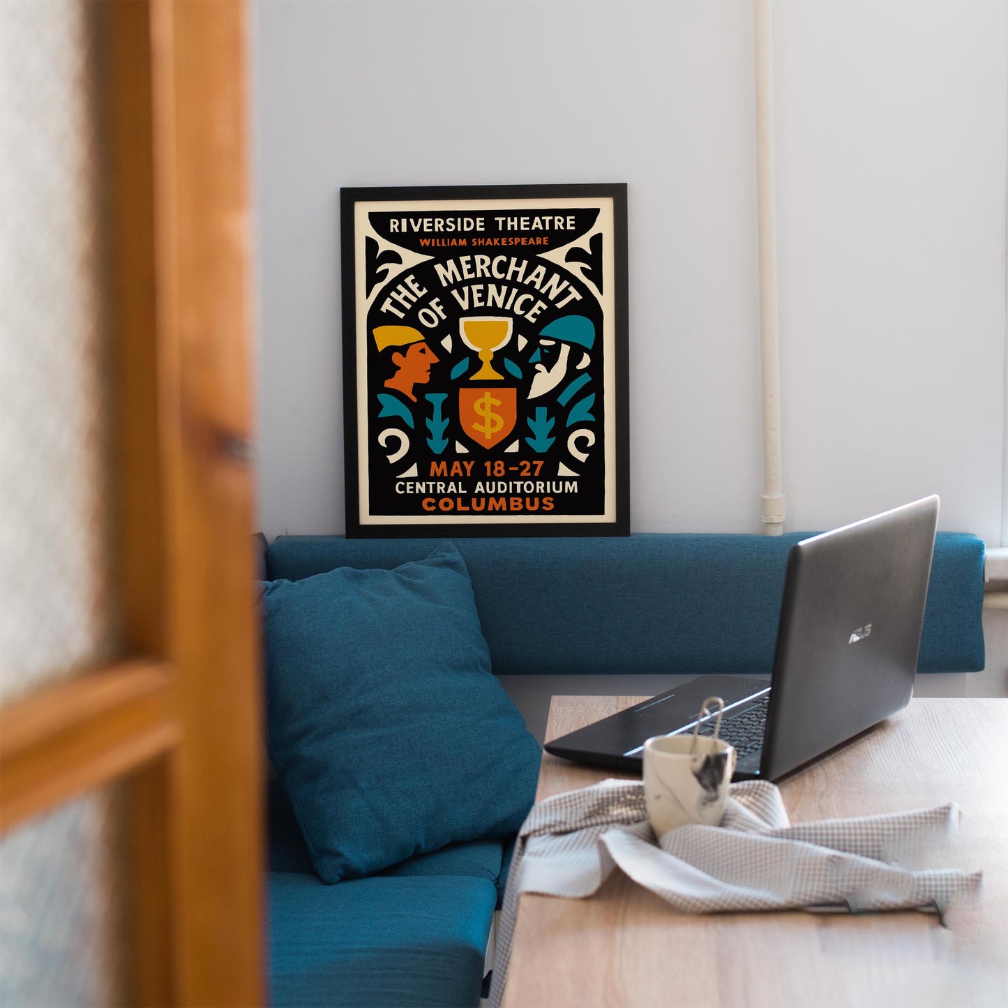 Merchant of Venice Theater Poster