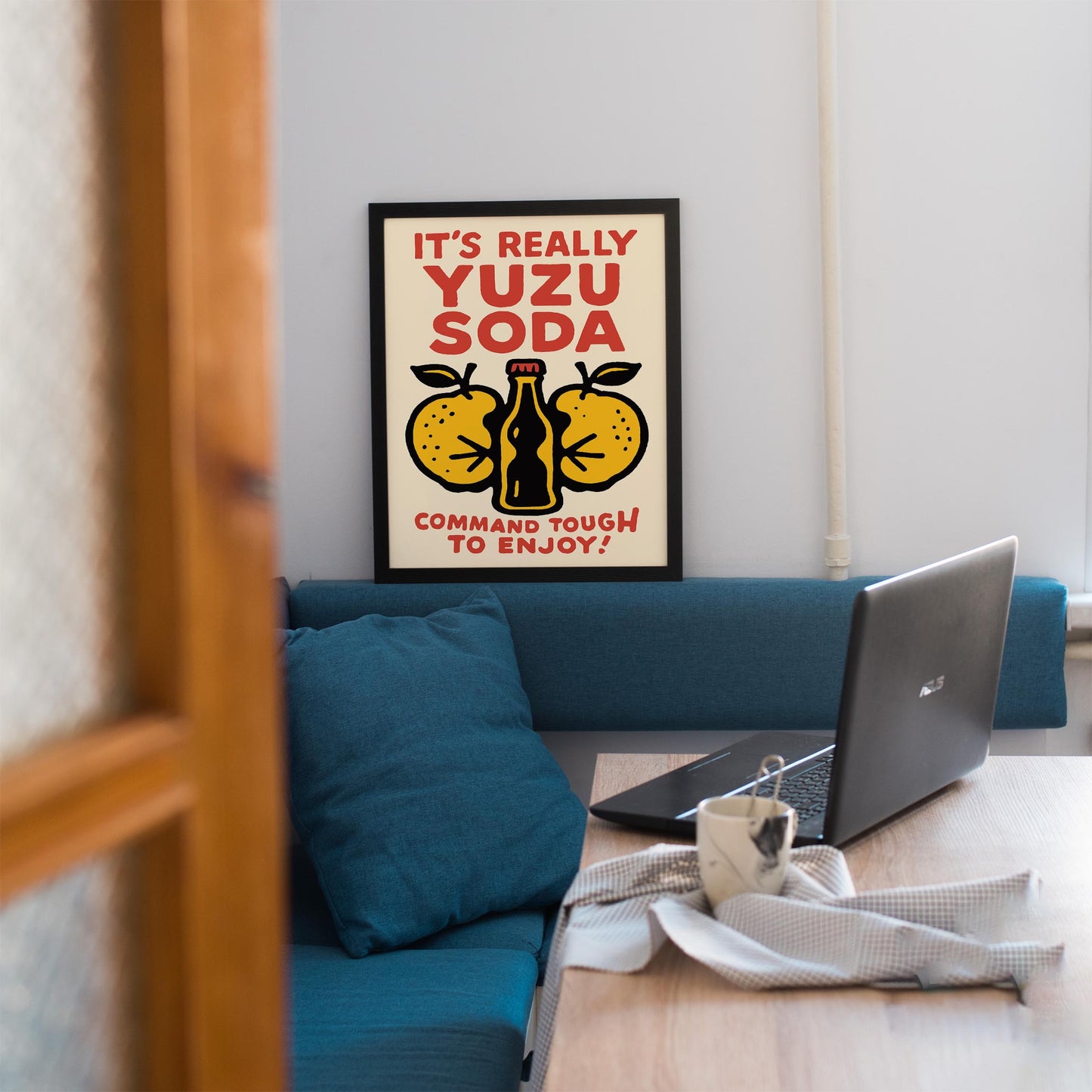 Yuzu Soda Poster Print