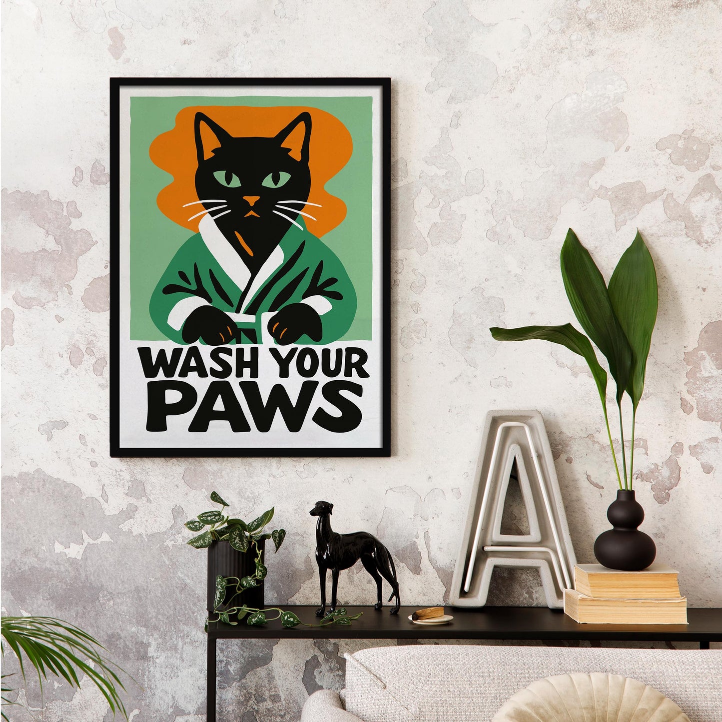 Wash Your Paws Poster