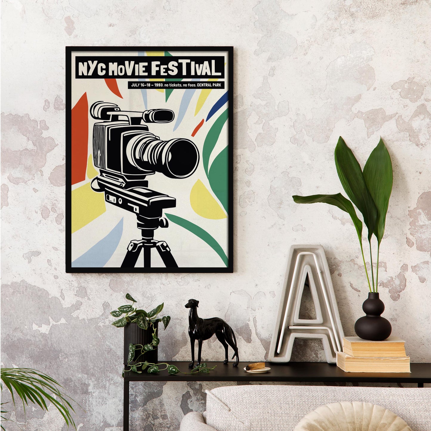 NYC Movie Festival Wall Art