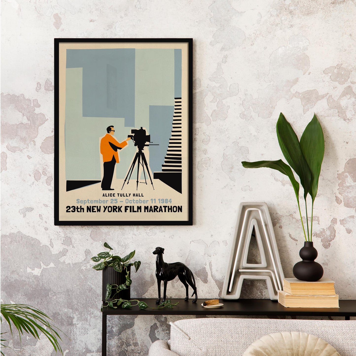 New York Film Festival Poster Print