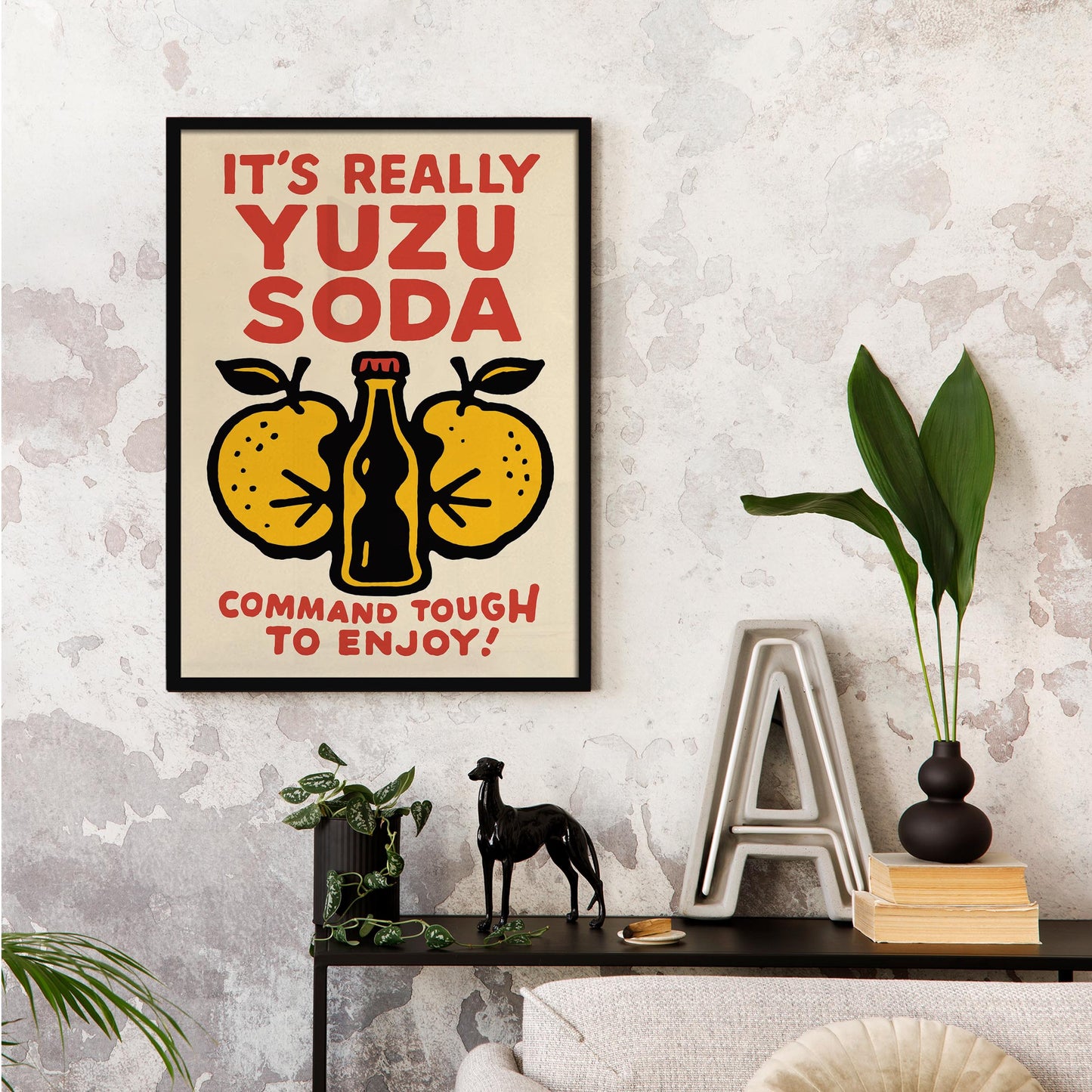 Yuzu Soda Poster Print
