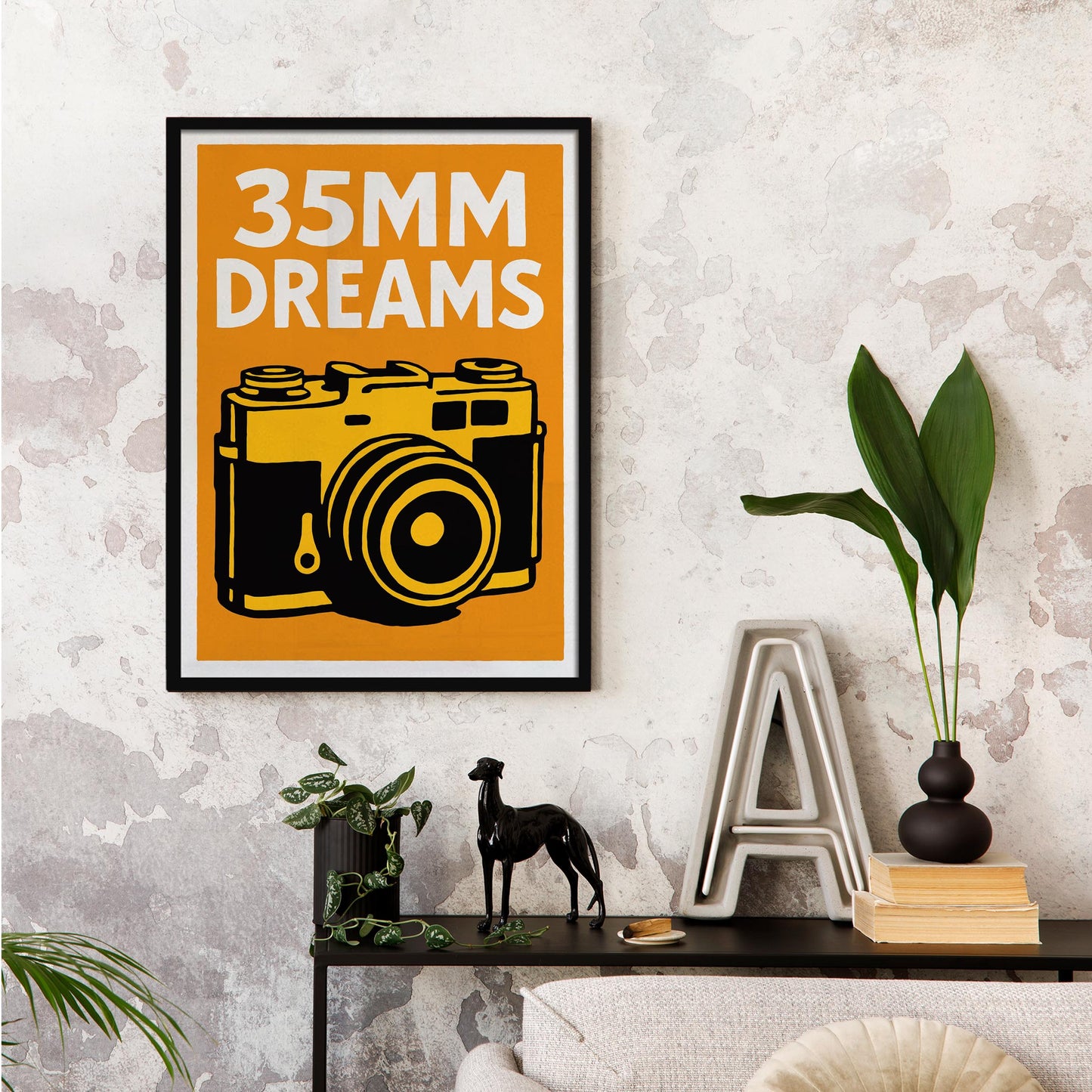 Bold 35mm Camera Print