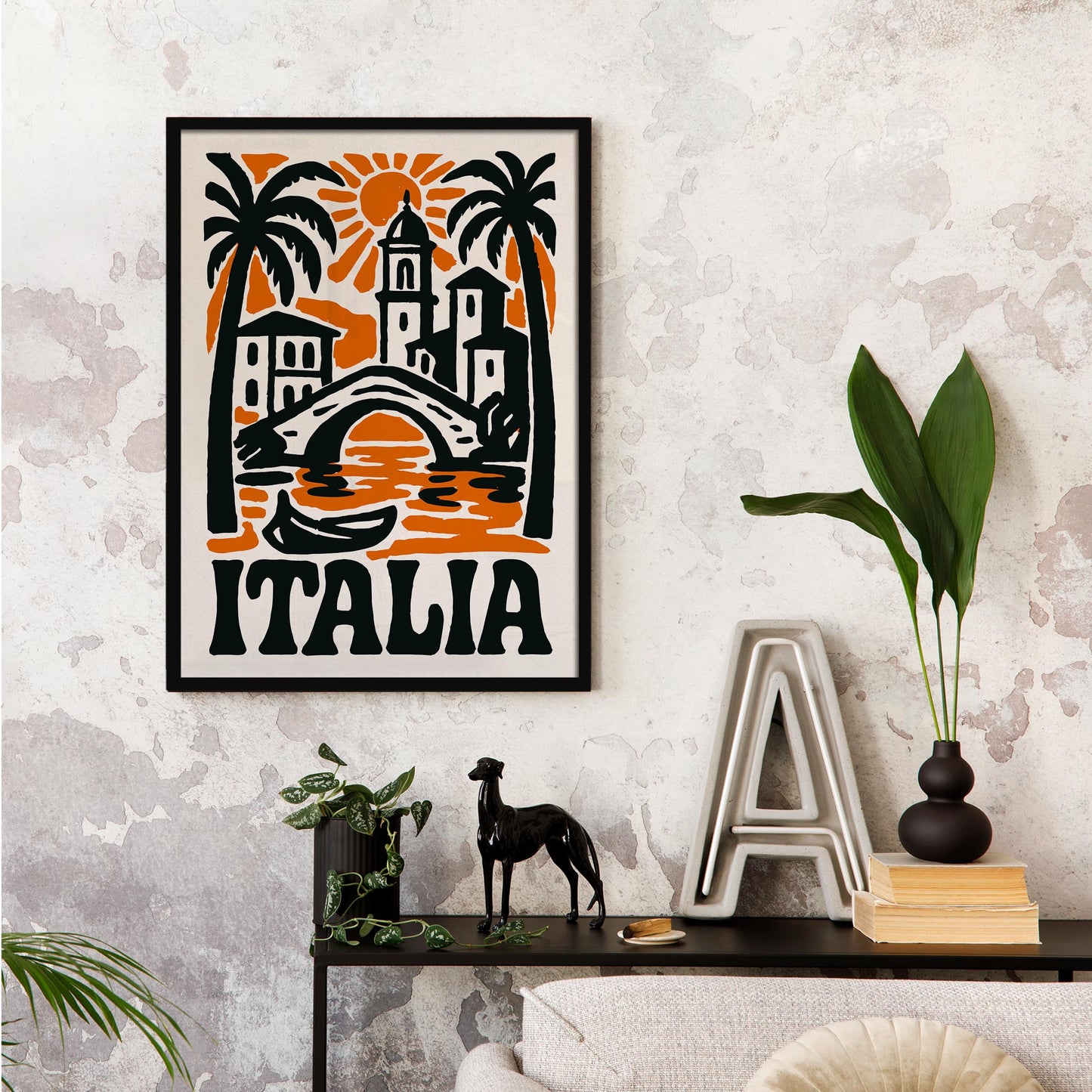 Italia Travel Poster Print