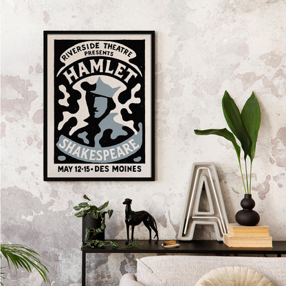 Hamlet Shakespeare Poster Print