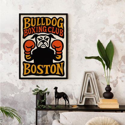 Bulldog Boxing Club Poster