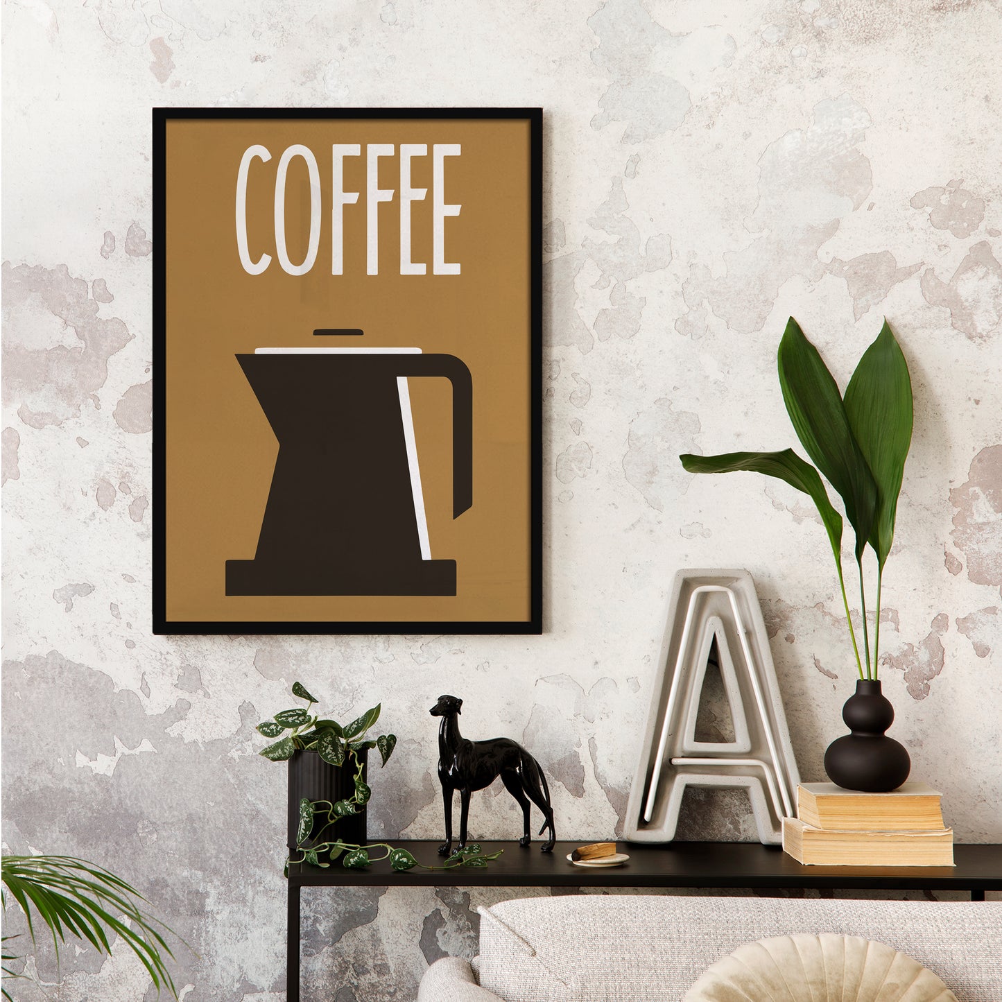 Retro Coffee Minimalist Poster