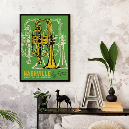 2001 NYC Jazz Festival Poster