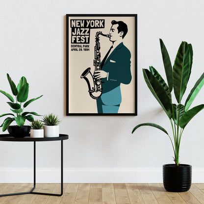 New York Jazz Fest Print