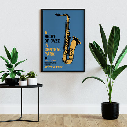 2003 Night of Jazz NYC Poster