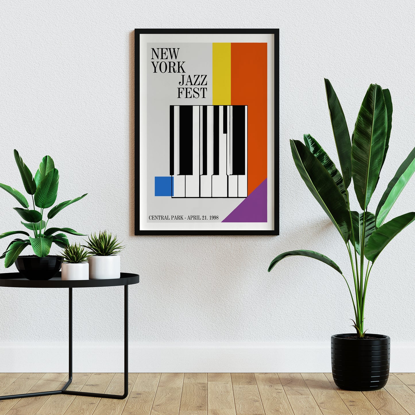 New York Jazz Fest Retro Poster