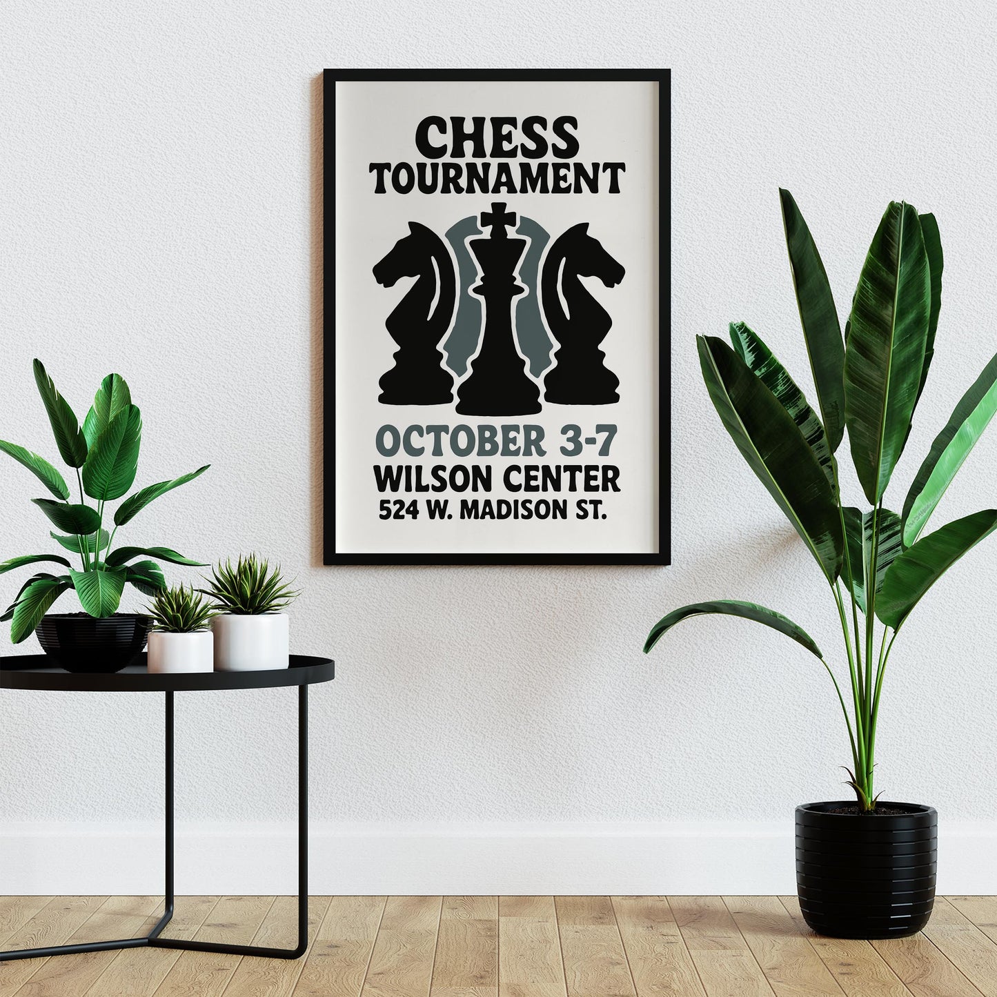 Chess Tournament Poster Print