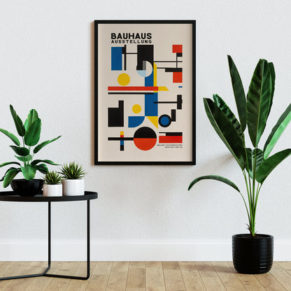 Bauhaus 1914 Abstract Shapes Poster