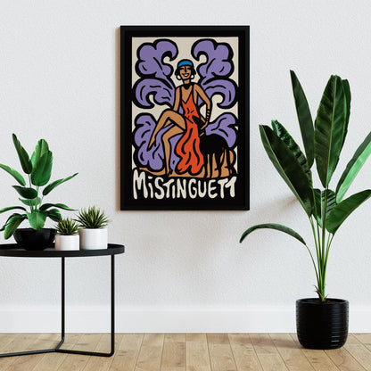Missinguett Vintage Poster Print