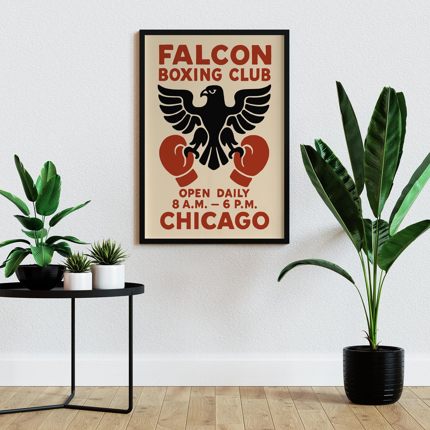 Falcon Boxing Club Poster