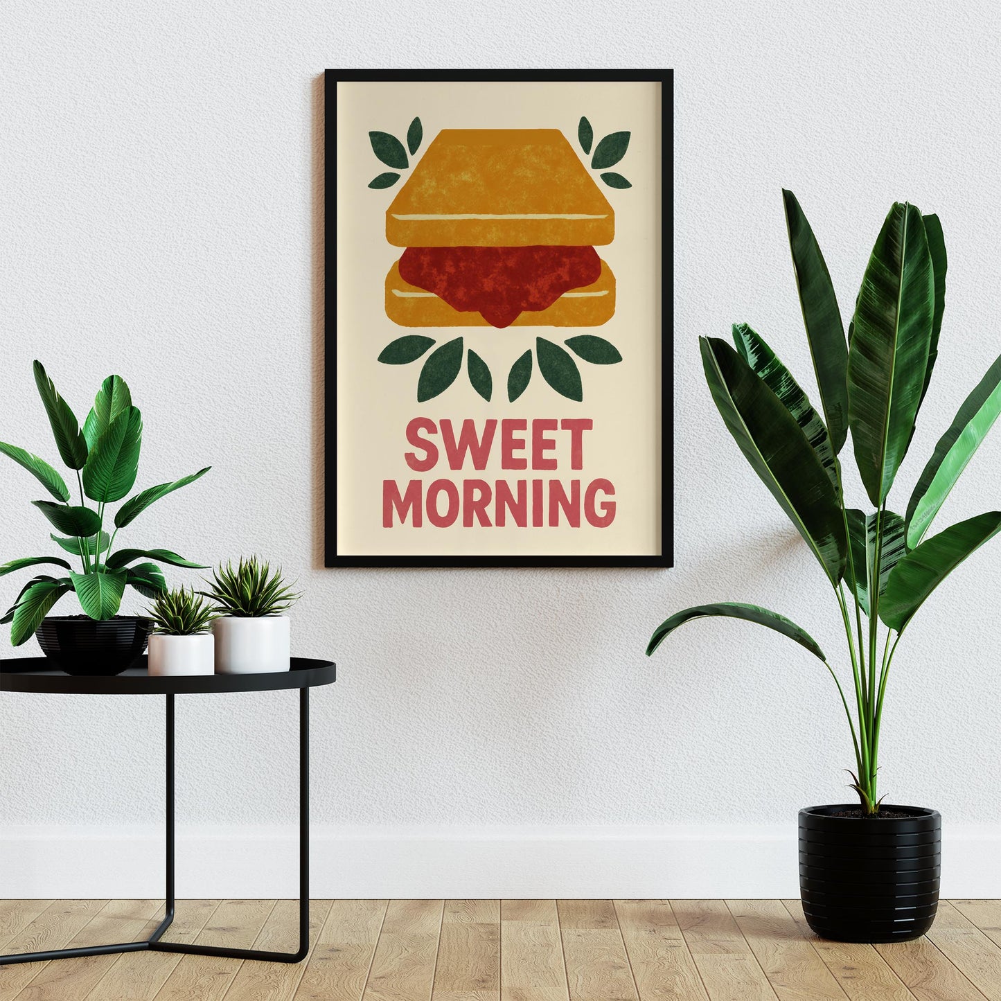 Sweet Morning Sandwich Poster