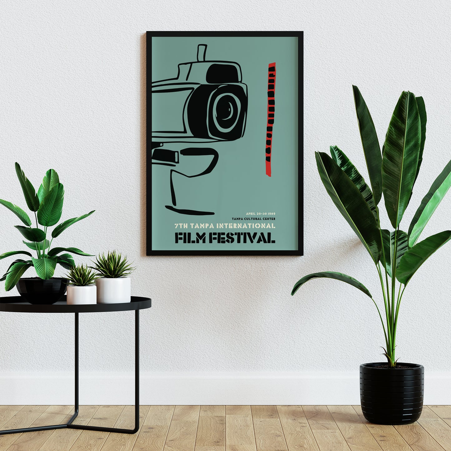 Tampa International Film Festival Vintage Poster