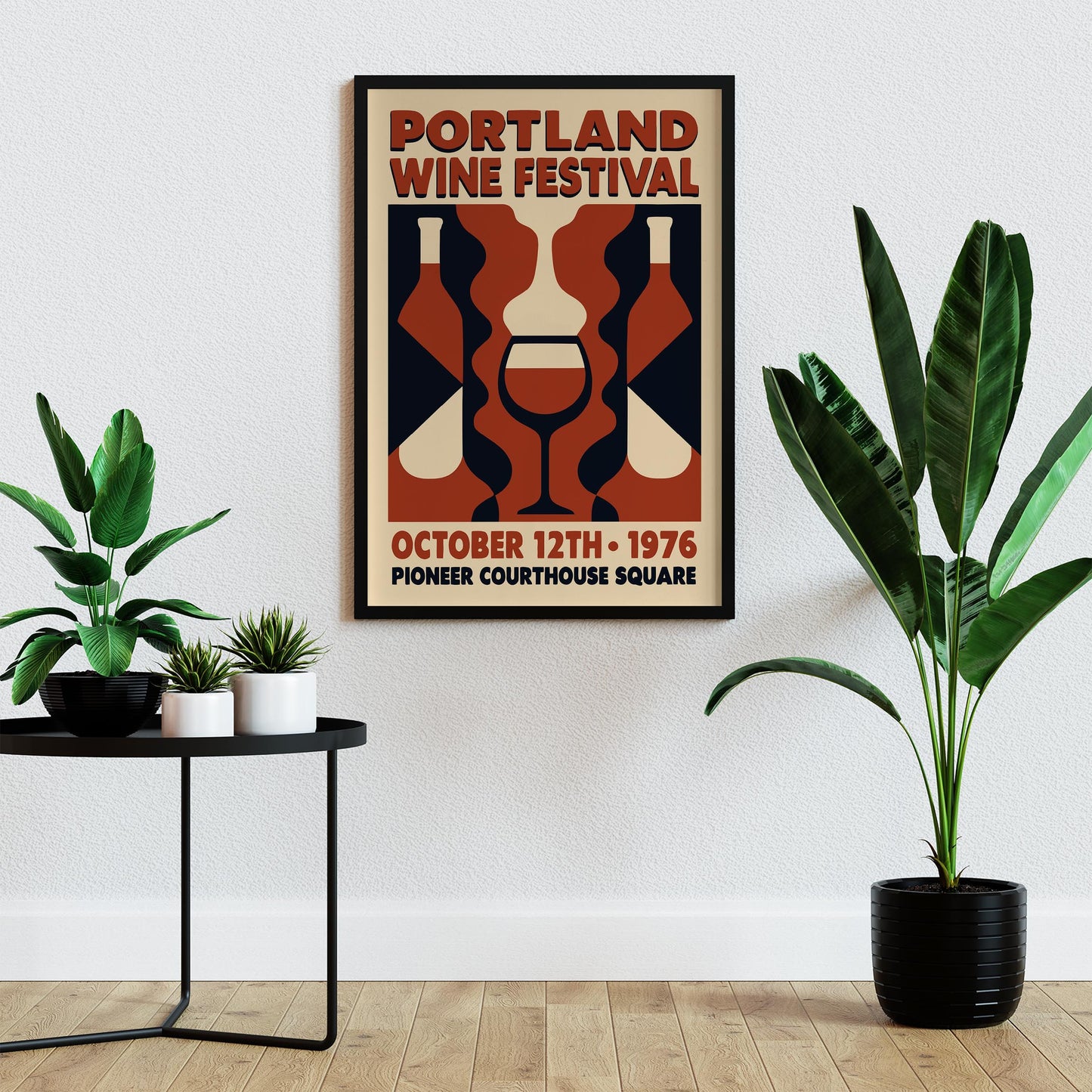 Portland Wine Festival Poster