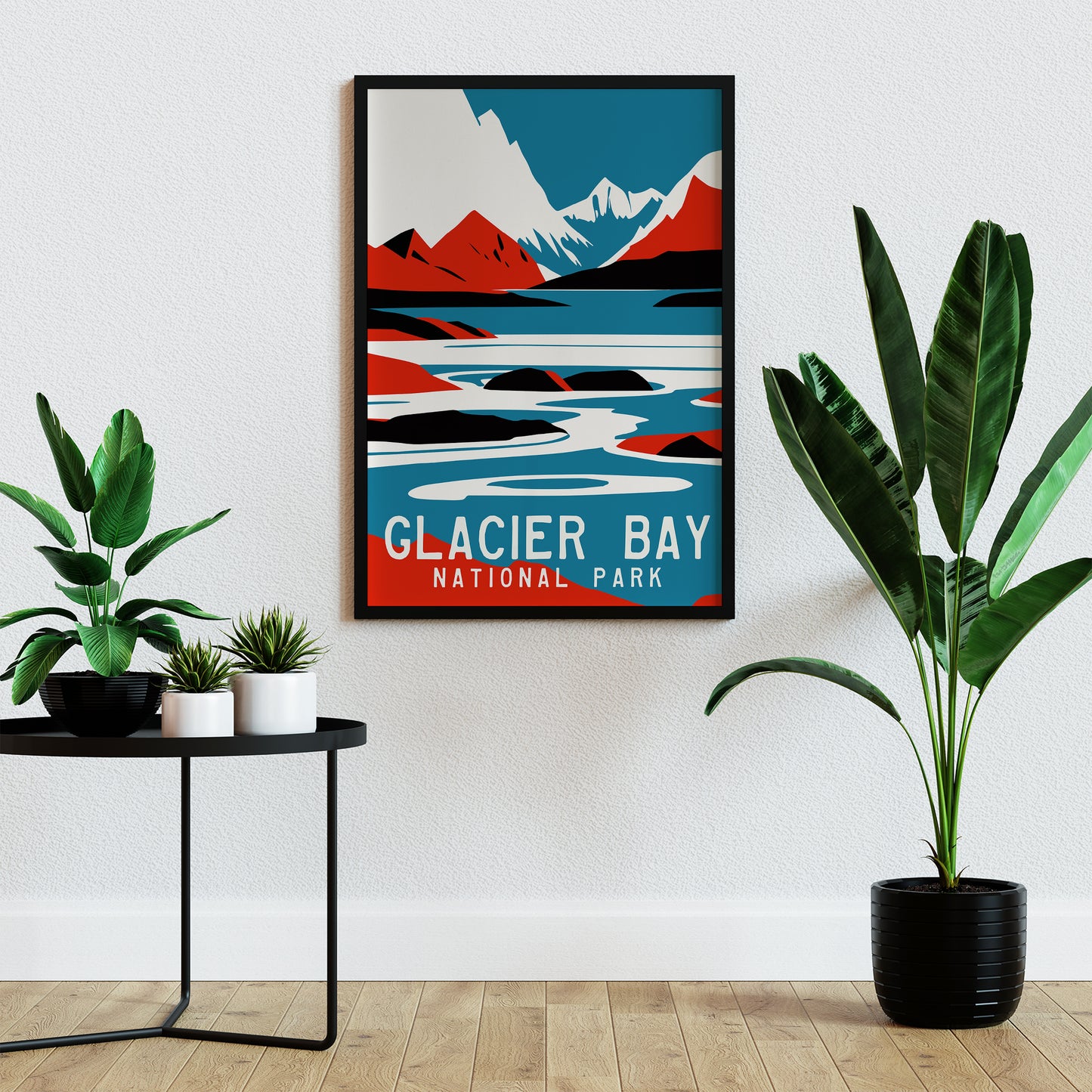 Glacier Bay Travel Poster