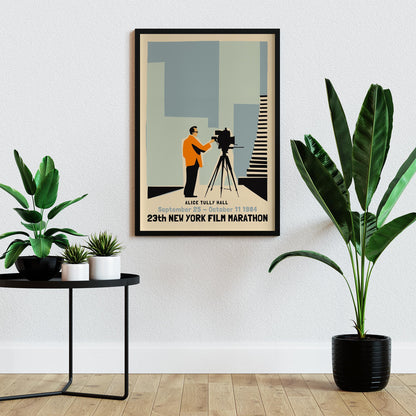 New York Film Festival Poster Print