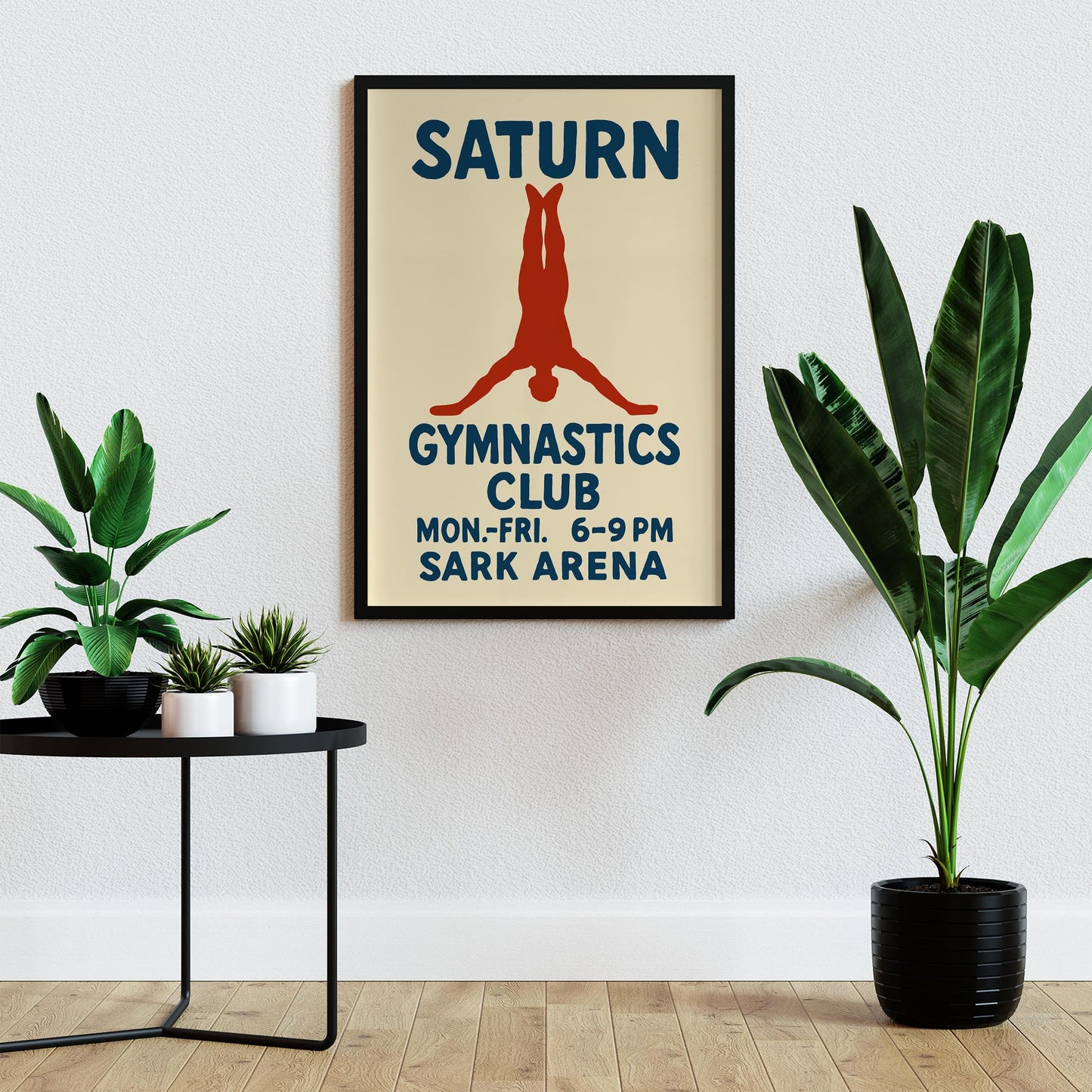 Saturn Gymnastics Club Poster