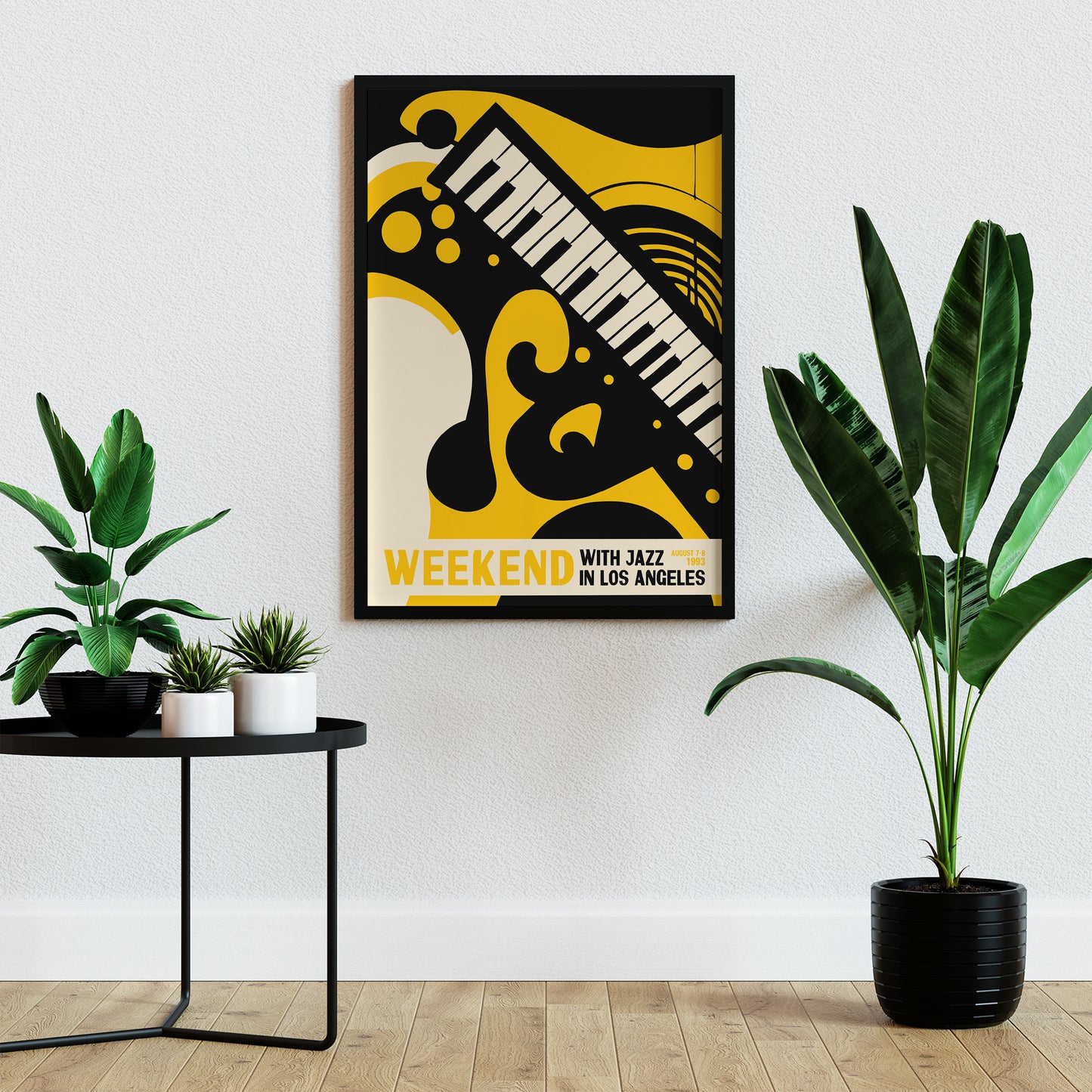 1993 Weekend With Jazz Vintage Poster