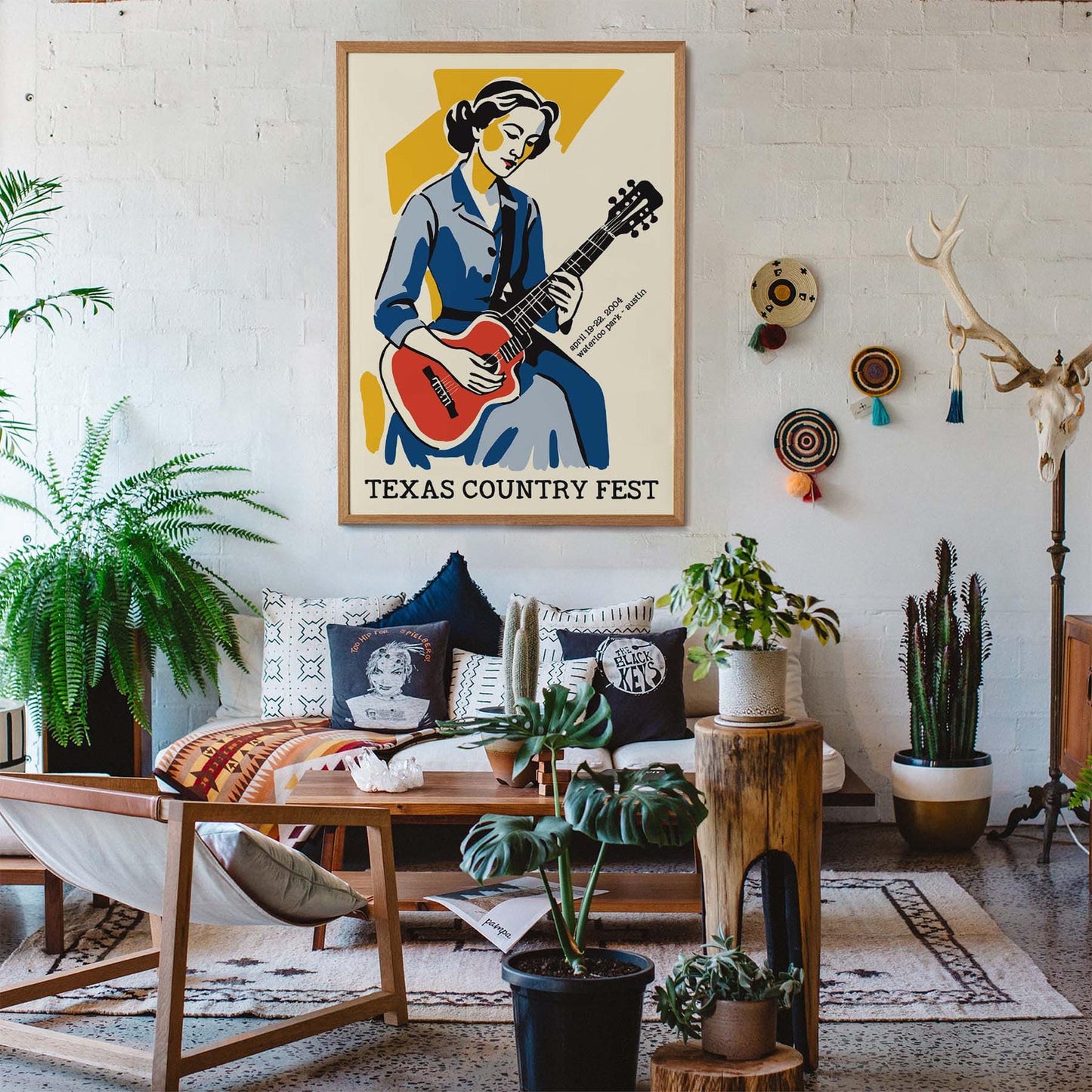 Texas Country Fest Poster Print