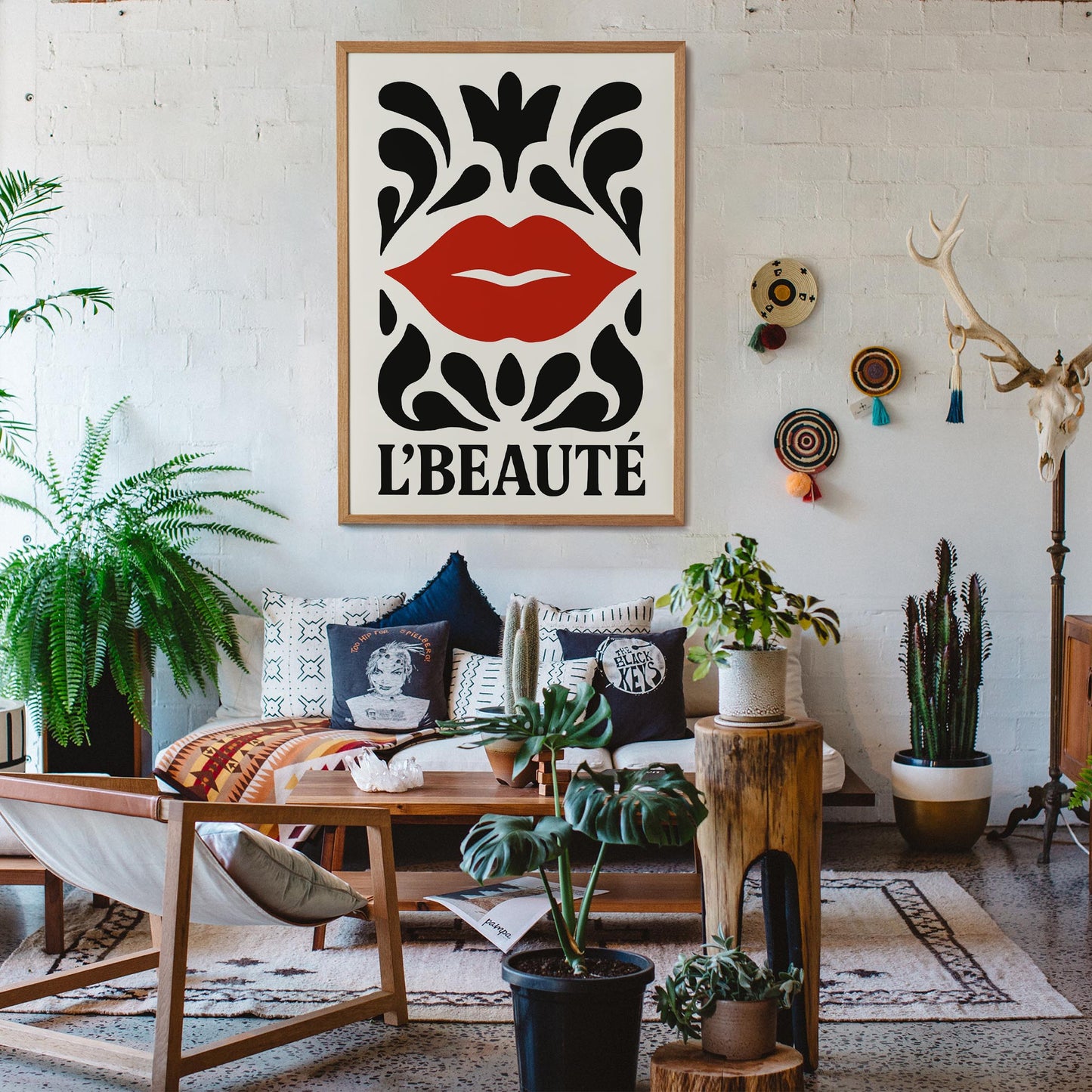 Le Beaute Lips Poster