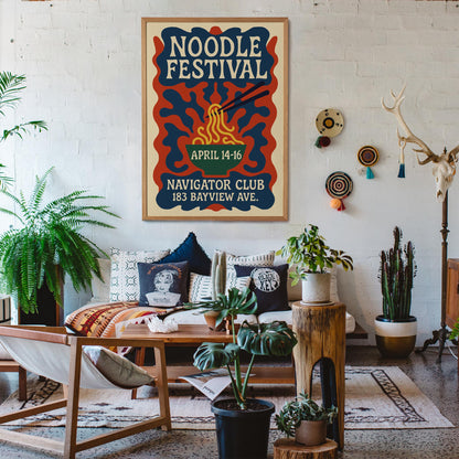 Noodle Festival Wall Art