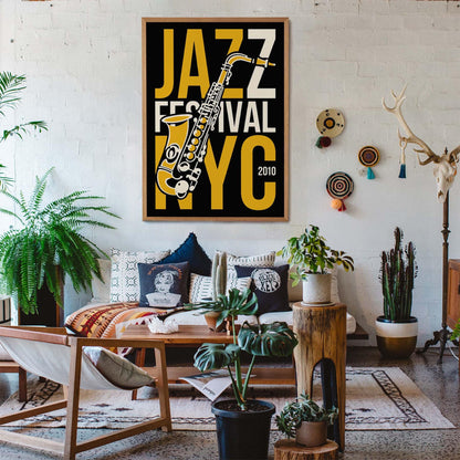 NYC Jazz Festival Poster Print