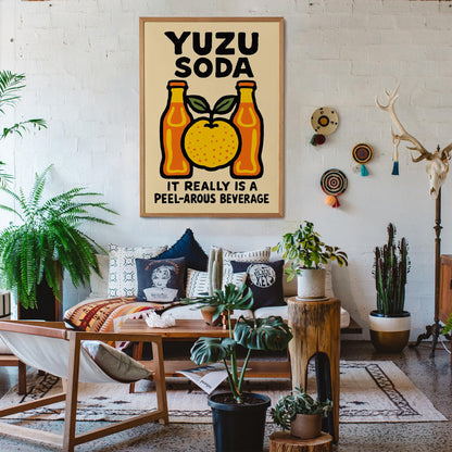 Yuzu Soda Wall Art