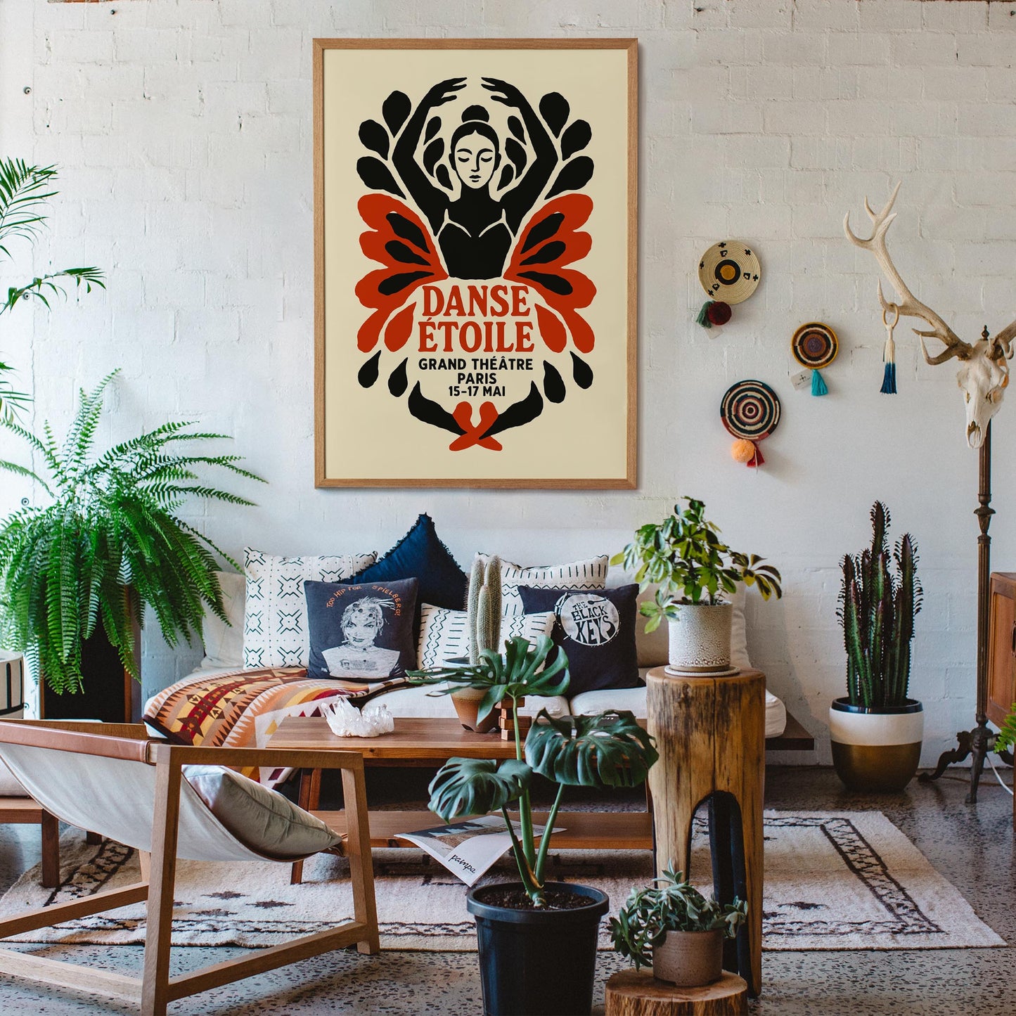 Danse Étoile Ballet Poster - French Dance Wall Art