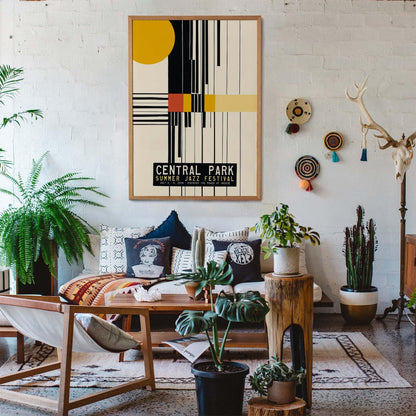 Central Park Jazz Fest 2008 Poster