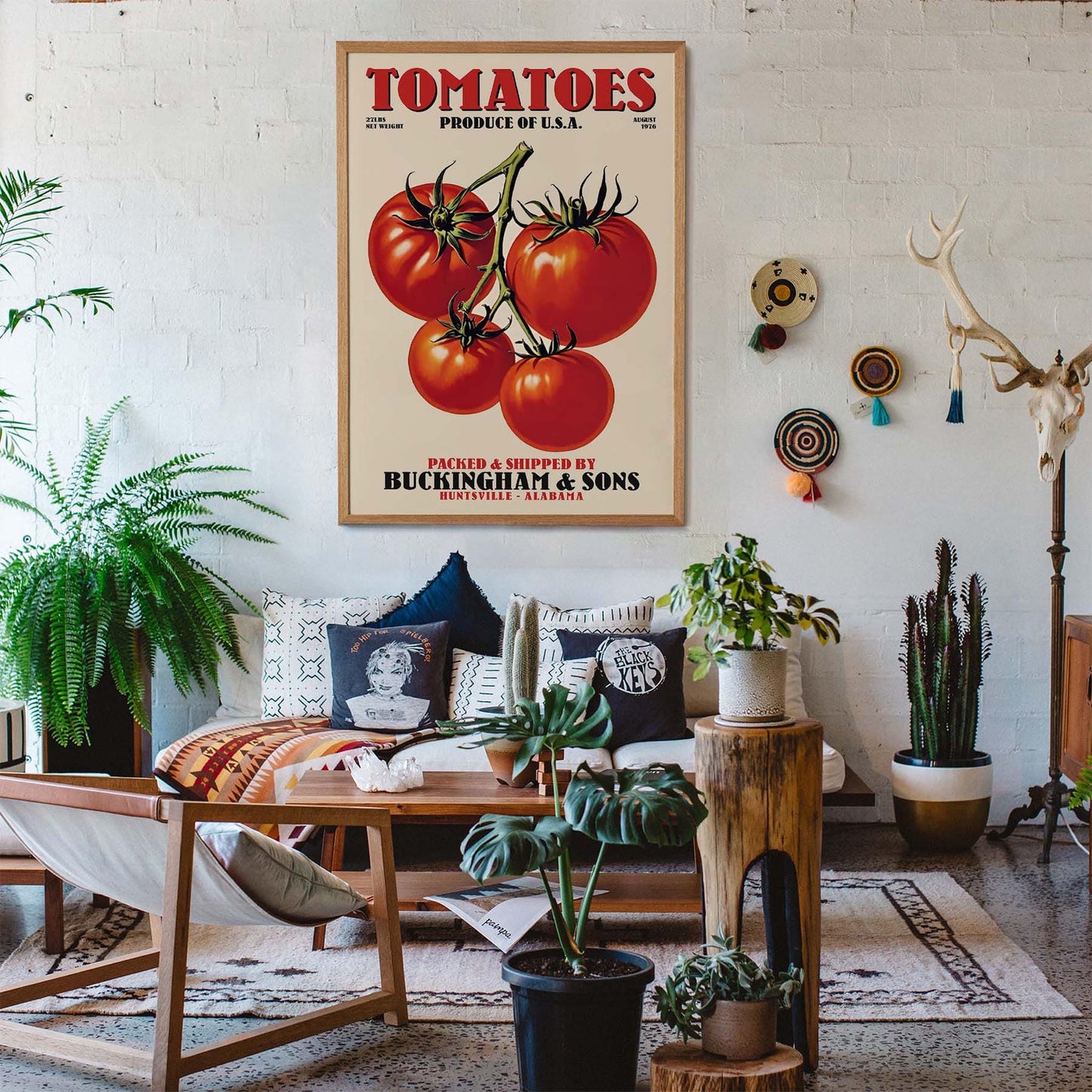 1928 Tomato Crate Art