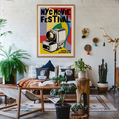 NYC Movie Festival Wall Art