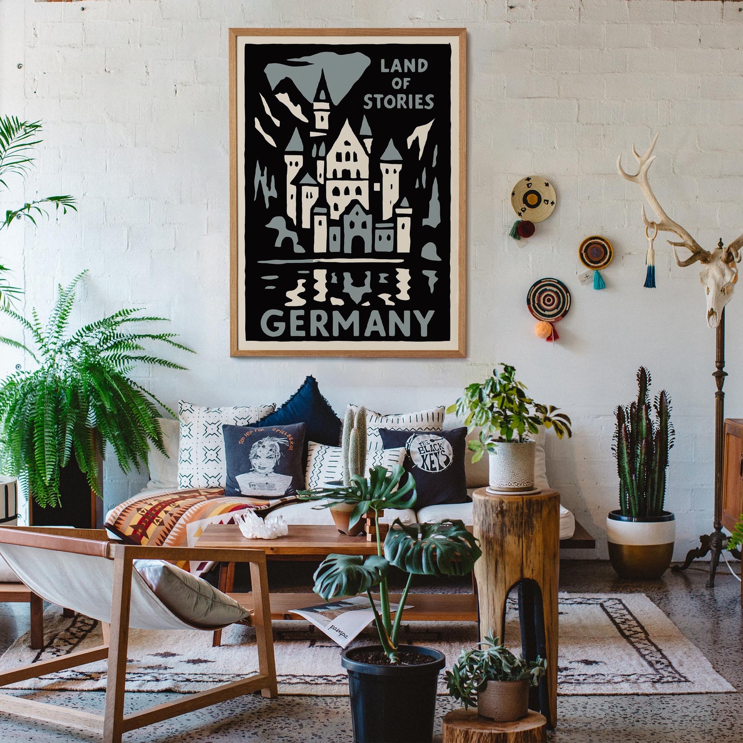 Germany Castle Travel Poster