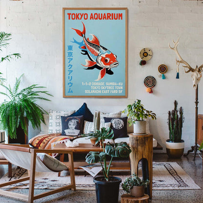 Tokyo Aquarium Poster Print