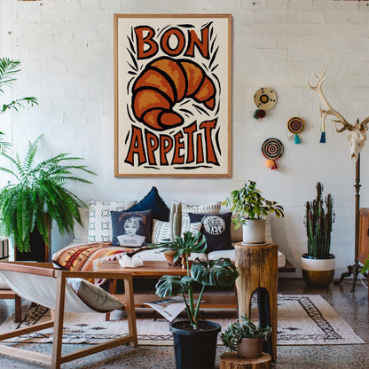 Bon Appetit Kitchen Wall Art