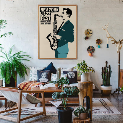 New York Jazz Fest Print