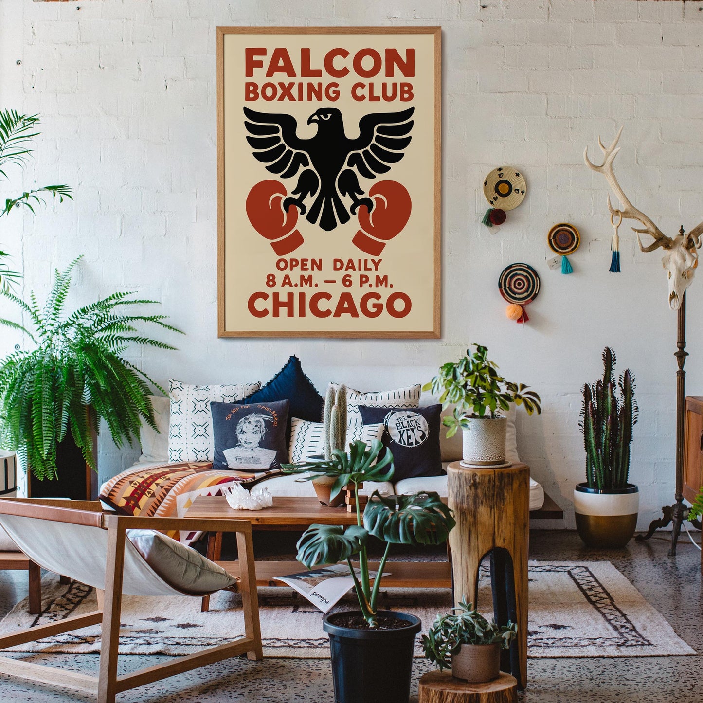 Falcon Boxing Club Poster