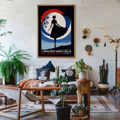 Midsummer Moon Poster Print