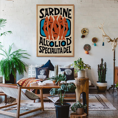 Sardine Specialità Poster Print