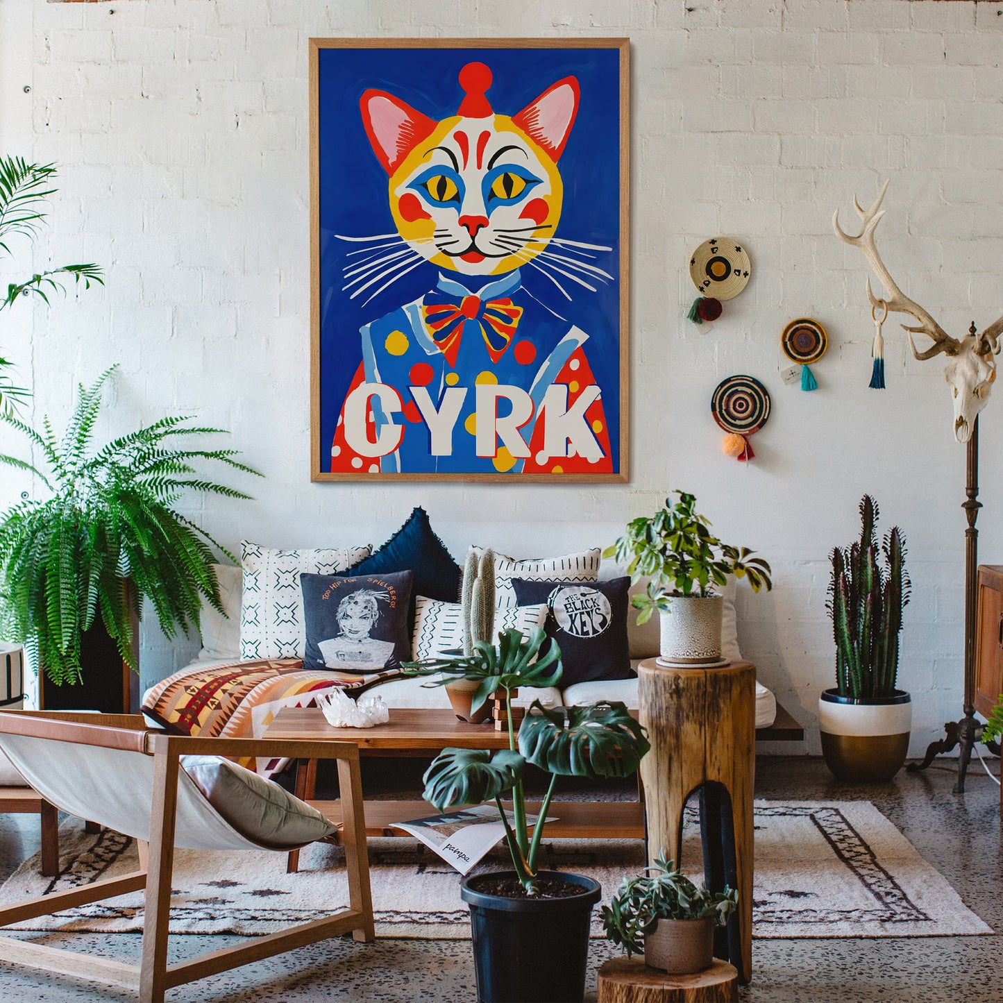 Retro European Circus Poster Print