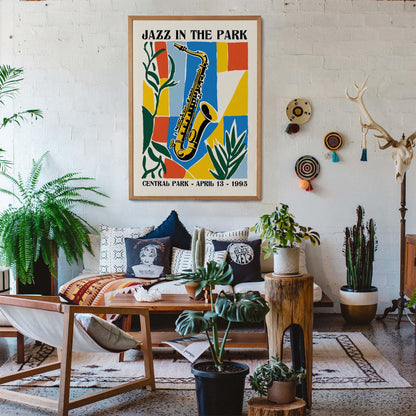 Central Park Jazz Wall Art