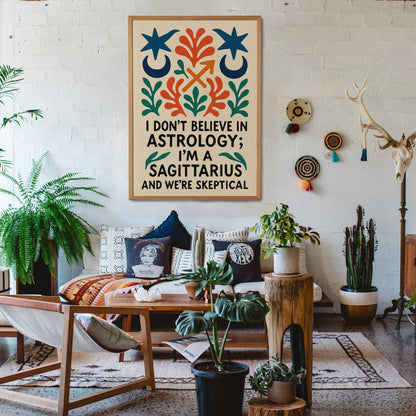 Sagittarius Quote Poster Print