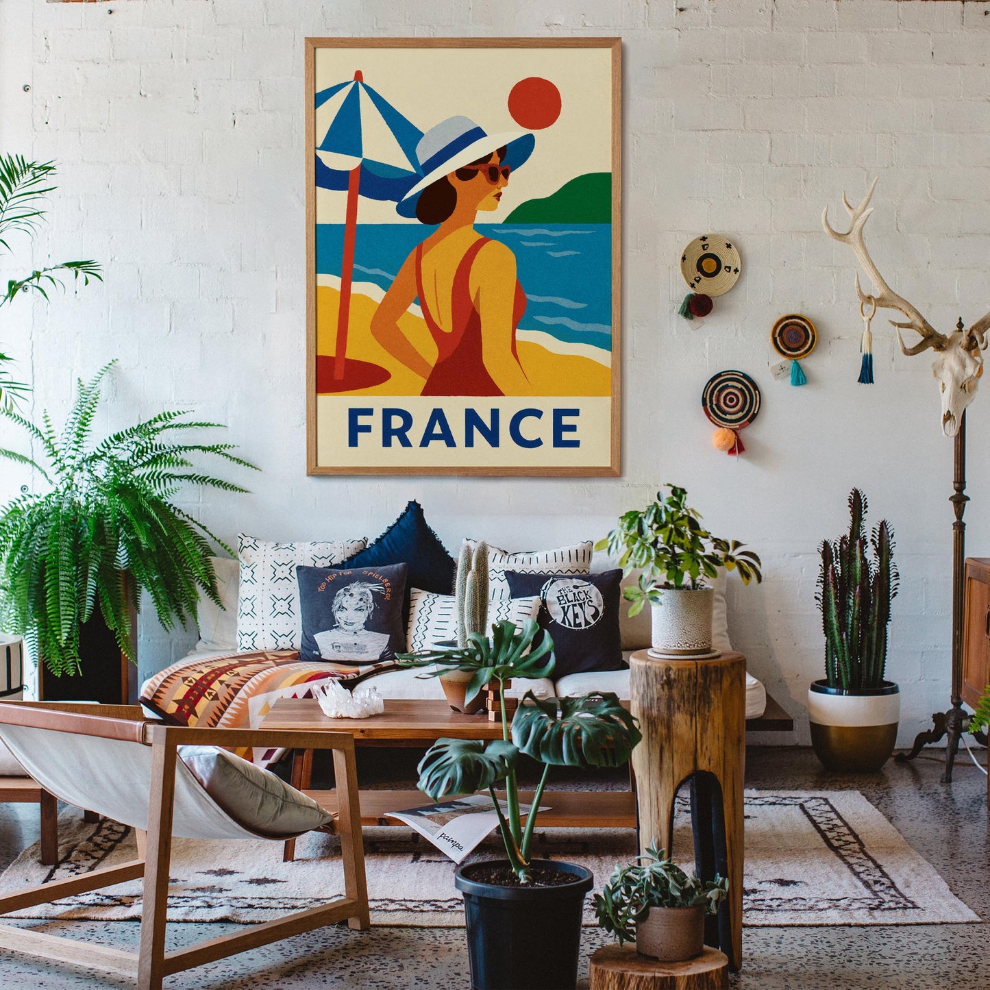 French Riviera Travel Poster