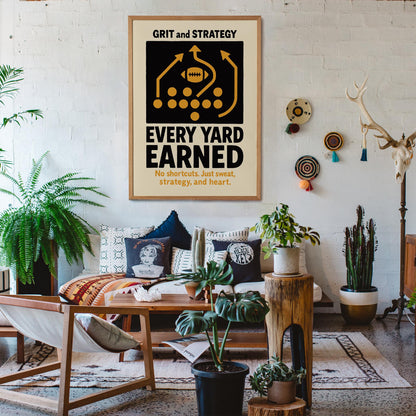 Football Motivation Poster