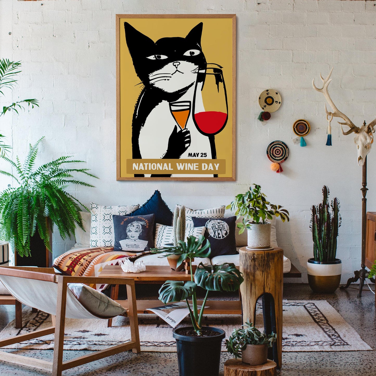 Wine Day Art Print