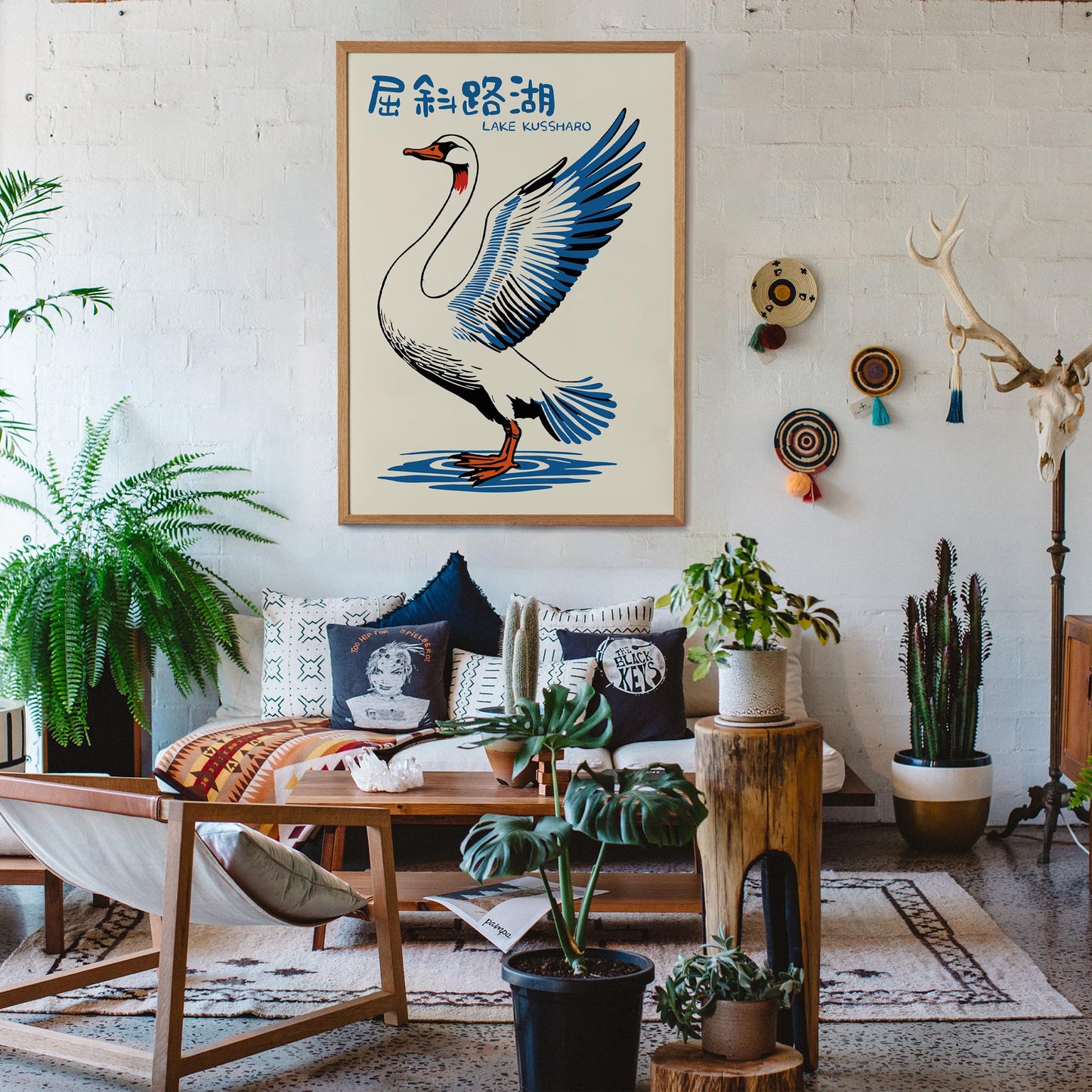 Kussharo Swan Travel Print